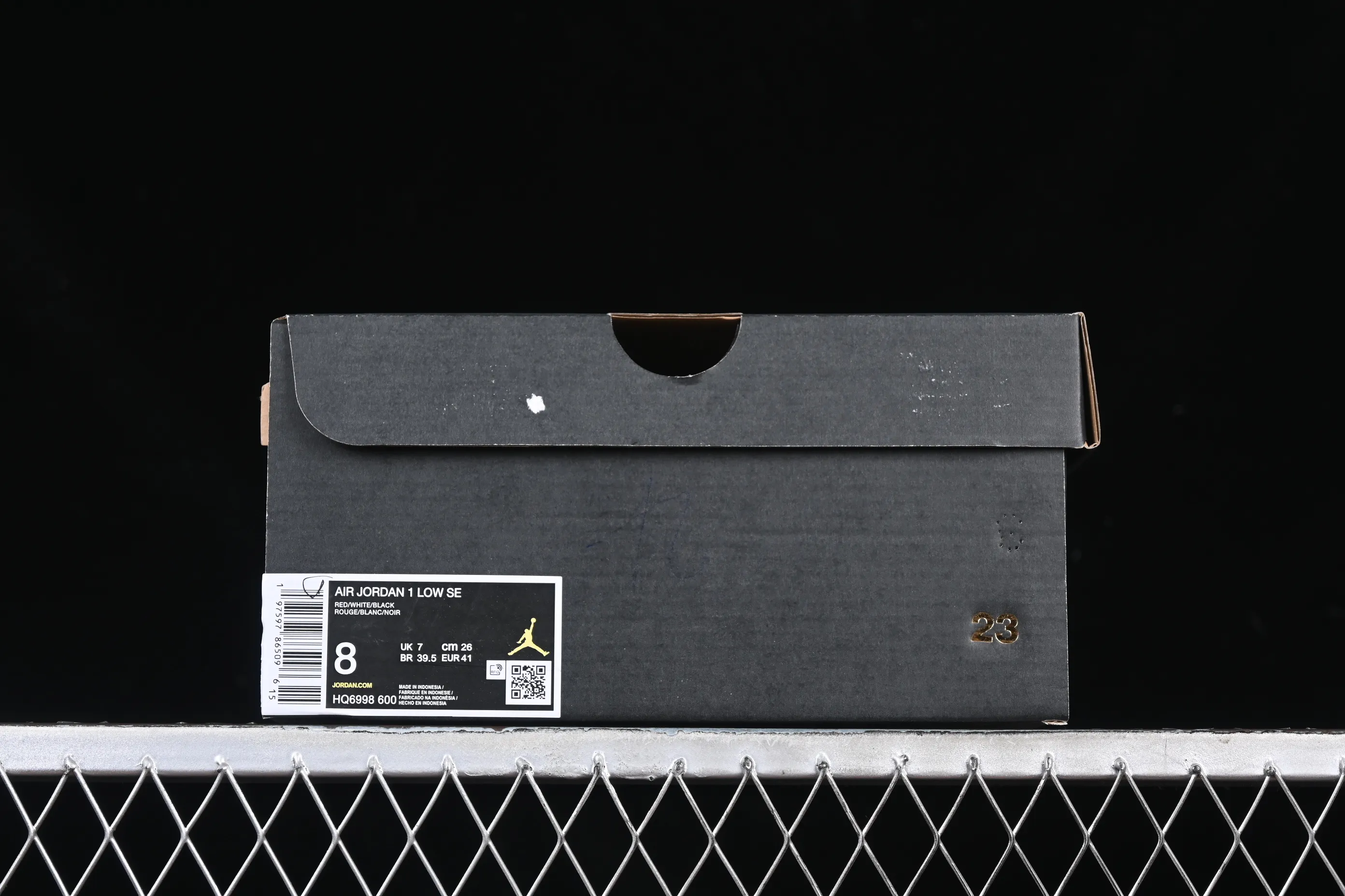 All categories Air Jordan Jordan series basketball shoes Air Jordan 1 Low Air Jordan 1 Low AJ1 Joe 1 white red black hook low-top cultural leisure sports sneakers HQ6998-600